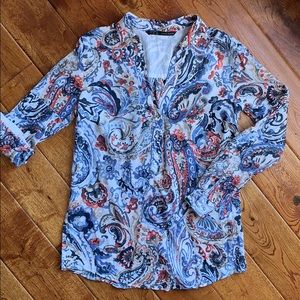 FREE W PURCHASE Zara Basic Pullover Button - M